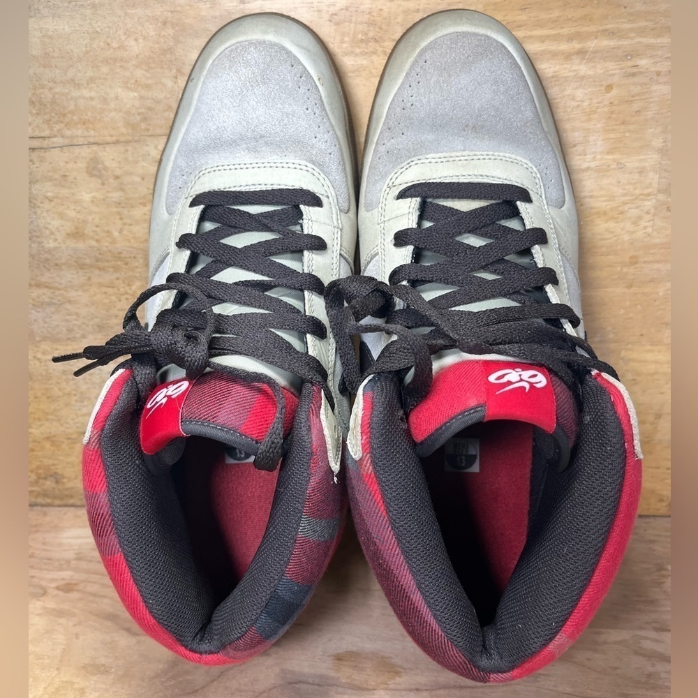 Nike 6.0 Mavrk Mid Mens Size 13 Shoes Sneakers Stone/Velvet 386611-201 - Picture 6 of 8